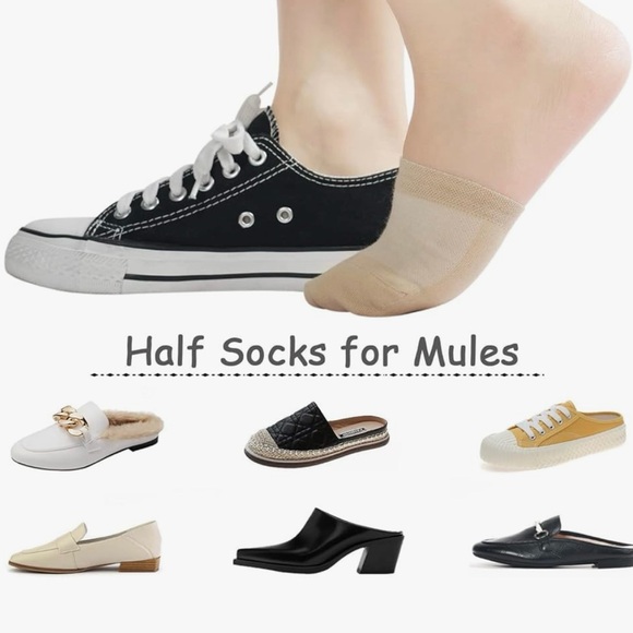 NWT Size 6-12 Peda Bella white toe covers - Picture 7 of 10